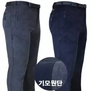 남성 겨울 기모등산바지 스판 작업복바지 코듀로이 골덴