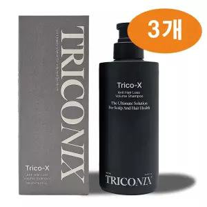 트리코닉스 트리코엑스 타롬완화 볼륨 샴푸 500ml 3개