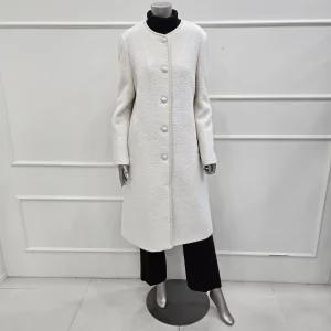 [미니멈]MYDAWL0800IV 알파카 부클 A라인 코트