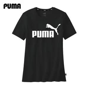 [푸마]푸마 레트로 빅로고 러닝복 트레이닝 짐웨어 여성 반팔티 587029-01