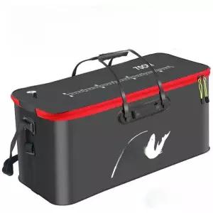 대형 물고기통 접이식 방수 도톰블랙 가방 삐꾸통 밑밥 휴대용 대물 차량