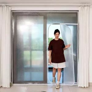 미소샵 지퍼형방풍비닐 우풍 외풍차단 지퍼식 거실