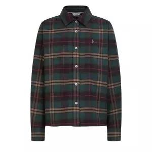 [롯데백화점]헤지스레이디스 크롭 루즈핏 체크 셔츠 HSSH5D925