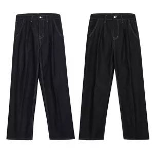 [모로엠]멘즈 원턱 스티치 생지 데님 팬츠 NBJ-JEA-3101,3102