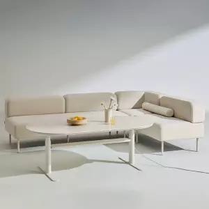 한샘 리브업 세라믹 와이드 4인 모션 테이블 1600[매장가구]