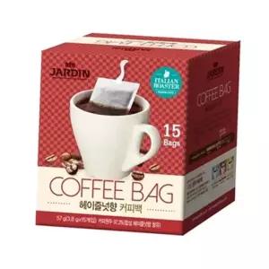 티백 쟈뎅 원두커피 헤이즐넛향원두커피백15P
