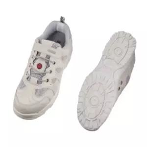 통기성 경량 크린룸화 4인치 화이트 작업화 산업용 안전화 (WFJ5S5W)