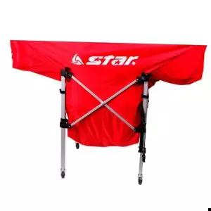 배구볼망 볼망 농구 배구 멀티 와이드 볼 캐리카트 레드 천