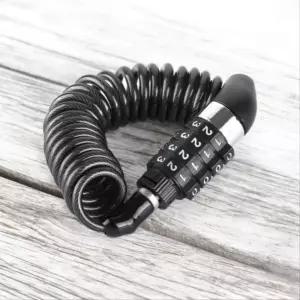 자전거 케이블 자물쇠 열쇠 번호키 와이어 락 잠금 장치 도난 방지 오토바이