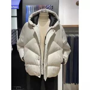 레노마 [시흥점] 화이트 후드 구스 패딩 (RPDMBU54A)