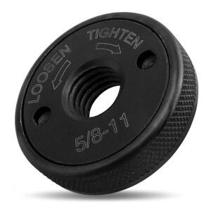 [미국배송] 5/8-11인치 나사산 퀵 릴리스 앵글 그라인더 플랜지 너트 기계 5/8-11 스핀들이 장착된 그라인더용 잠금 교체 클램핑 부품을 빠르게 교체하세요