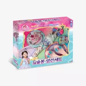 시크릿쥬쥬 사랑스러운 레이스 양산 깜찍한 요조숙녀로 변신 세트 학습교재 수업교구 어린이 선물