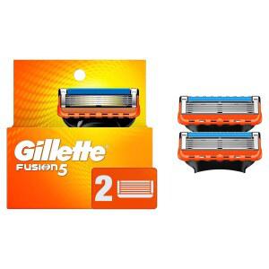[미국배송] 질레트 퓨전5 남성용 면도기 리필 면도날 리필 2개
