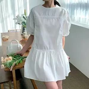 미니 원피스 D145 LL 플레어 루즈핏 펀칭 (KYR-WFH7GO2)