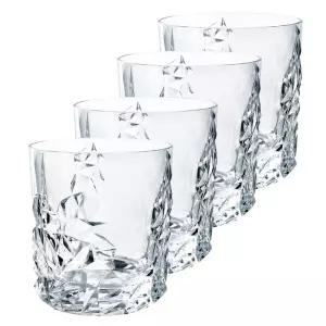 독일 나흐트만 스컬프쳐 언더락 365ml 4P 세트 온더락 양주잔 위스키잔