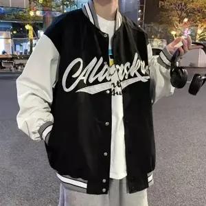 남성 스타일리시 영문 바시티 재킷 DMS-JUA-Q4261026