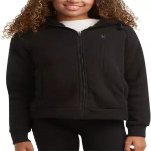 스파이더 여성 셰르파 플리스 재킷 - 여성용 헤비급 와플 니트 후드티 따뜻한 보온 집업 스웨트셔츠