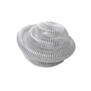 프리미엄 PVC 튜브 호스 플라스틱 대형 진공 배기 투명 내경 40mm 두께 0.63mm