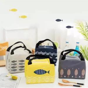 물고기 지퍼형 보냉백 쿨러백 피크닉 가방