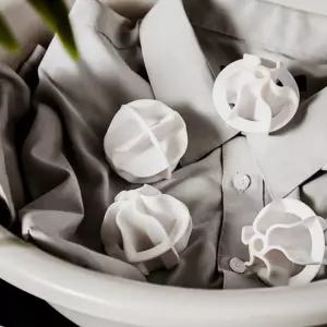 엉킴 구김 방지 하드 세탁볼 2P세트 드럼세탁기 겸용 세탁볼 엉킴방지