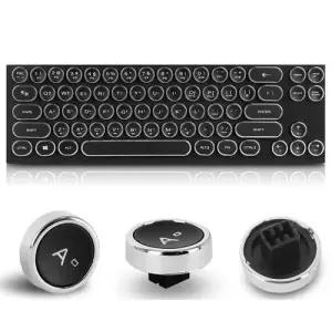 레트로 서클 키캡 68키 체리(유사)축 W4CF148