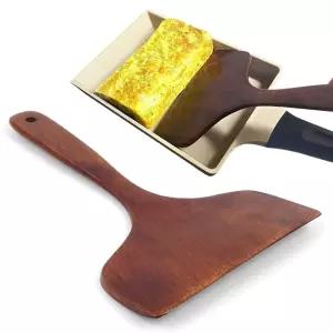 계란말이 뒤집개 원목 볶음밥 생선구이 부침개 주걱 뒤집개