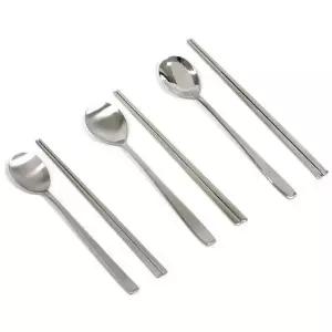 스텐 민자 숟가락 썬밀러 스텐수저세트(24종 무광) (WFK9REC)