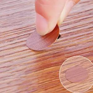 14색 1장(54매입) 원형 못자국 마감 커버 스티커 피스 흠집 DIY 보수테이프