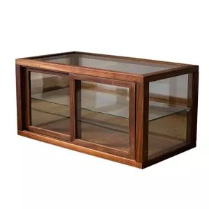 원목 쇼케이스 카페 우드 수납장 디저트 진열장 쿠키