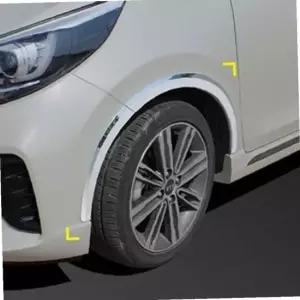 모닝 휀다 가드 스티커 크롬 몰딩 자동차