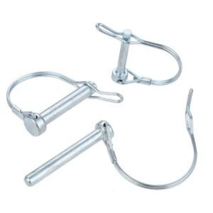 1/2/4피스 커플러 맥세이프 핀 D-후크 스틸 퀵 잠금 릴리스 트레일러 트럭 자전거 유모차 보트 RV 히치 래