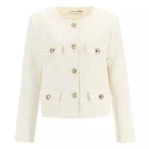 지고트 *플랩 포켓 금장버튼 트위드 자켓JR9E0JK503 366704