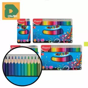 전문가 색연필세트 48색 색연필 채색용 미술 컬러링 세트 취미 틴케이스 도구 그리기 북 그림 포함 일반형