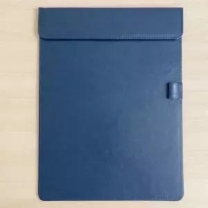 결재판 A4 필기 서류판 서류화일 화일 패드 노트패드 바인더 네이비 고급
