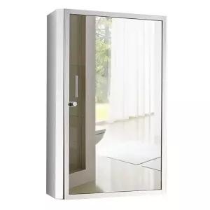 욕실 거울 캐비닛 사이즈제작 수건장 아이보리 플랩장