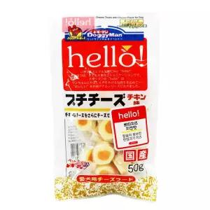 도기맨 헬로 쁘띠치즈 치킨맛 50g x1개 강아지간식 반려 애완동물 영양식 강아지사료