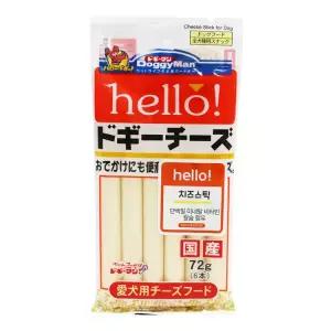도기맨 헬로 치즈 스틱 72g x1개 개별필름포장 강아지간식 반려 애완동물 영양식 간식