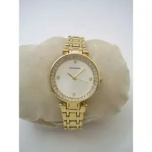 Sekonda SEKONDA 시계 [세금포함] [정품] 여성용 2540 골드 스테인레스 스틸 손목 크리스탈S 쿼츠 진품 패