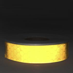 노란색 반사테이프 45m 차량 자전거 충돌방지 스티커