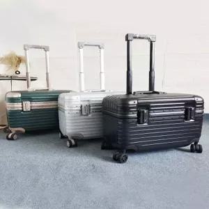 승무원캐리어 기내용 위로열리는 승무원 둥근모서리형 카메라가방 하드케이스 열리는 비즈니스 기