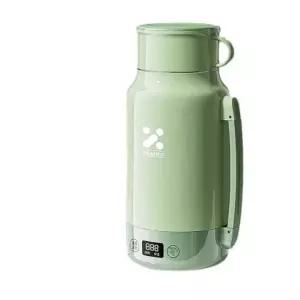 스마트 휴대용 커피포트 텀블러 가열식 사무실 보온컵 등산 여행 게이밍 304 그린