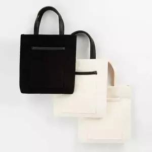 [골드스마일]여성 캔버스 가방 데일리 작은 핸드백 인기 손가방