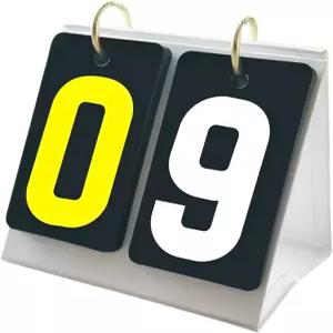 당구장 스포츠 방수 내구성 매트 소재를 위한 트루제틱 미니 스코어보드 스코어 플립퍼