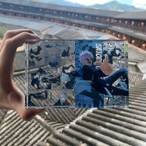 릴스탠드 이타도리유지 릴액자 애니피규어 7x10cm 01 고죠사토루 tsu 후시구로메구미 Kaisen