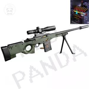 탄피 배출 에어 소프트탄 저격총 스나이퍼건 서바이벌 장난감 표적 레드판다몰 슈팅 과녁 소프트건 너프건