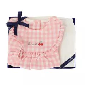 [압소바](본점)[압소바 26년SS임신출산백일돌선물]미료 원피스 상하복(레깅스포함)(A1113002A)핑크