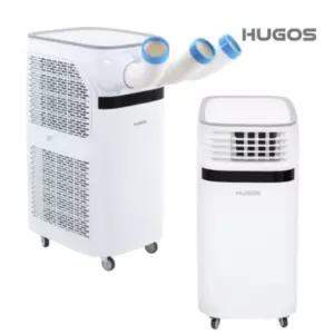 휴고스 이동식 에어컨 냉방기 산업용 대용량 3구 송풍 BNS
