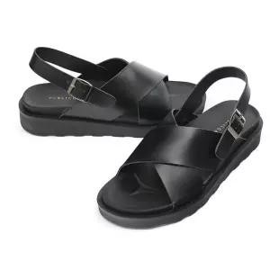 남성아웃도어샌들 엑스밴드 발목스트랩 남성 샌들 키높이 편한 착화감