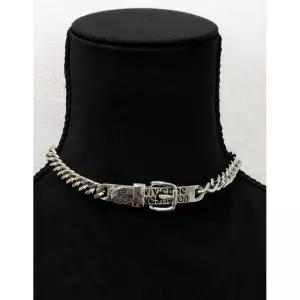 미국 비비안 웨스트우드 로고 및 오브 벨트 버클 초커 고스 쿨 나나 스타일 376823251010