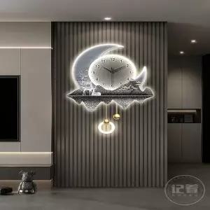 감성 인테리어 액자 빈티지 화분 디자인 꽃병 포인터 고급 초승달 모양 벽시계 거실 3D 조명 현관 TV 그릴